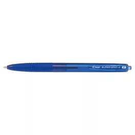   Golyóstoll 0,7 nyomógombos F Super Grip G Pilot, írásszín kék