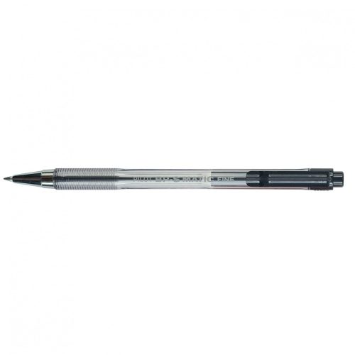 Golyóstoll 0,7mm, nyomógombos Pilot BPS Matic Fine, írásszín fekete