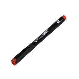 Rostirón, tűfilc alkoholos 1mm, OHP Bluering M piros