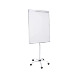   Flipchart tábla mobil 70x100cm, mágneses alukeretes 5 görgős, Bluering®