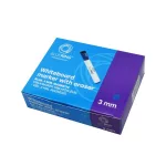 Táblamarker 3mm, mágneses, táblatörlővel multifunkciós Bluering kék