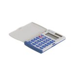 Zsebszámológép 8 digit fedeles napelemes gumírozott gombokkal Bluering®