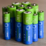 Elem tölthető akku AA ceruza HR6 2600mah 4 db/csomag, Bluering®