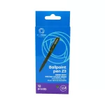 Golyóstoll 0,8mm, nyomógombos műanyag zöld test, Bluering Z3, írásszín zöld
