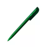 Golyóstoll 0,8mm, nyomógombos műanyag zöld test, S88, Bluering írásszín zöld