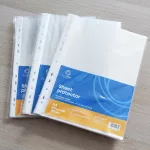 Genotherm lefűzhető, A4, 90 micron víztiszta Bluering® 50 db/csomag