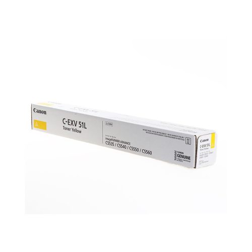 Canon EXV51L toner yellow ORIGINAL