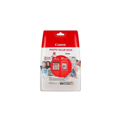 Canon CLI581XL tintapatron BCMY multipack ORIGINAL