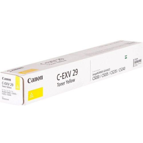 Canon EXV29 toner yellow ORIGINAL