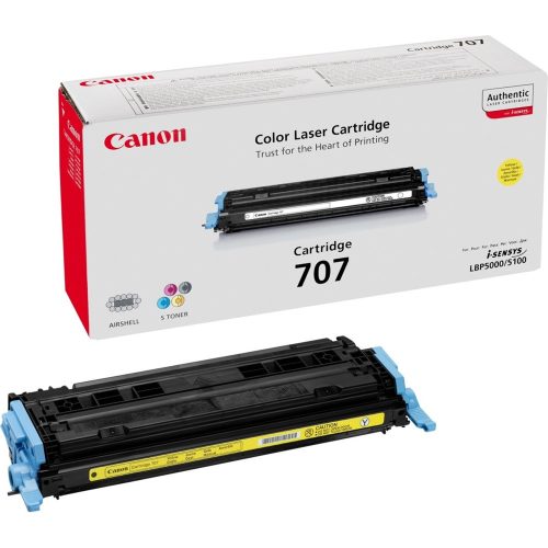 Canon CRG707 toner yellow ORIGINAL