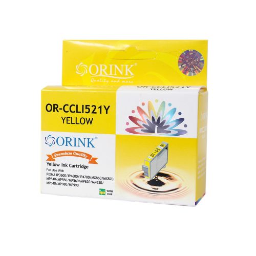 Canon CLI521 tintapatron yellow ORINK