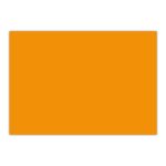 Dekor karton 2 oldalas 50x70 cm, 200g 25ív/csomag, Bluering® narancs