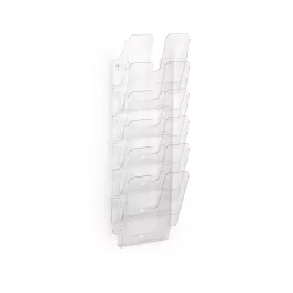  Prospektustartó A4, Durable Flexiplus 6 db/csomag, áttetsző