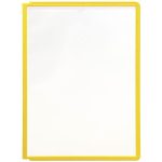 Bemutatótábla panel, A4, 5 db/csomag, Durable Sherpa sárga