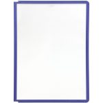 Bemutatótábla panel, A4, 5 db/csomag, Durable Sherpa lila