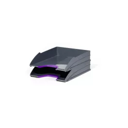   Irattálca műanyag 2 db/szett 770209 Durable Varicolor® halvány lila