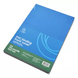   Előlap, A4, 200 micron 100 db/csomag, Bluering® áttetsző kék