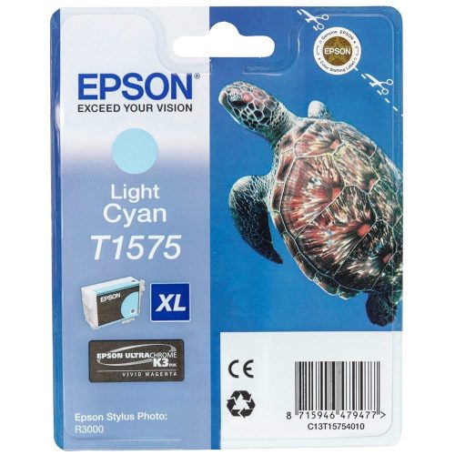 Epson T1575 tintapatron light cyan ORIGINAL