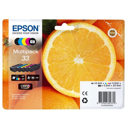 Epson T3337 tintapatron multipack ORIGINAL