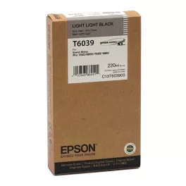 Epson T6039 tintapatron light black ORIGINAL
