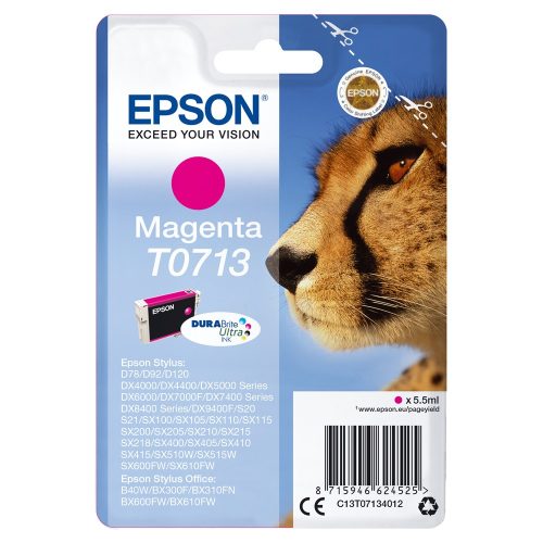 Epson T0713 tintapatron magenta ORIGINAL