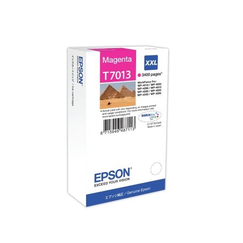 Epson T7013 tintapatron magenta ORIGINAL