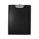 Felírótábla fedeles extra merev A4, PP Bluering® fekete