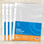 Genotherm lefűzhető, A4, 115 micron narancsos felül és belül nyitott Bluering® 100 db/csomag,