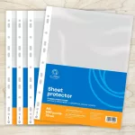 Genotherm lefűzhető, A4, 75 micron víztiszta Bluering® 100 db/csomag,