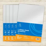 Genotherm 'L' A4, 150 micron víztiszta Bluering® 25 db/csomag,