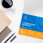 Genotherm 'L' A4, 150 micron víztiszta Bluering® 25 db/csomag,