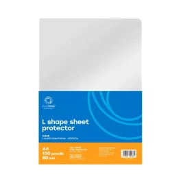   Genotherm 'L' A4, 80 micron víztiszta Bluering® 100 db/csomag,