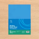 Hátlap, A4, 230 g. bőrhatású 100 db/csomag, kék Bluering®