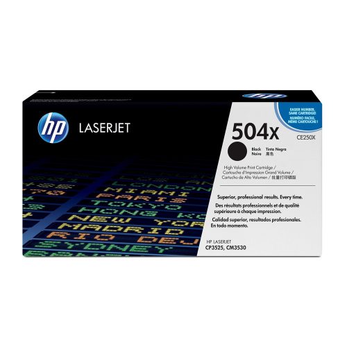 Hp CE250X toner black ORIGINAL (504X)