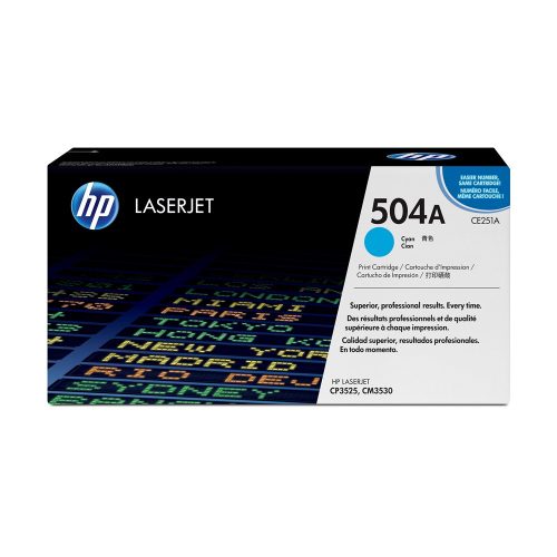 Hp CE251A toner cyan ORIGINAL (504A)