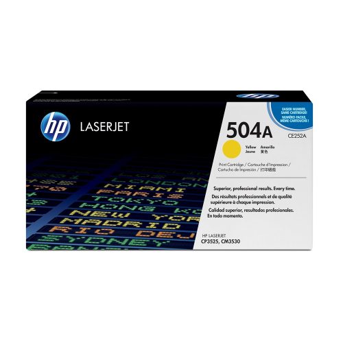 Hp CE252A toner yellow ORIGINAL (504A)