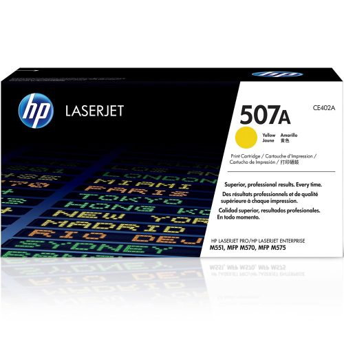 Hp CE402YC toner yellow ORIGINAL (507A)