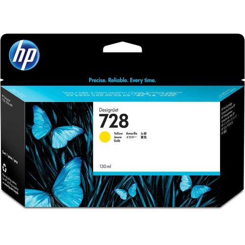 Hp 728/F9J65A tintapatron yellow ORIGINAL 130 ml leértékelt