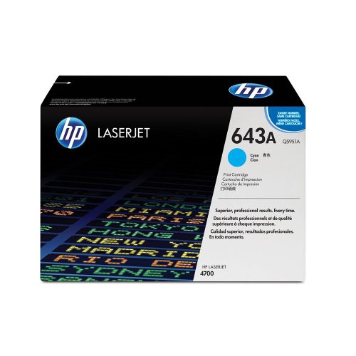 Hp Q5951A toner cyan ORIGINAL (643A)