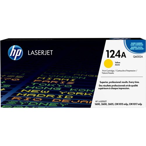 Hp Q6002A toner yellow ORIGINAL (124A)