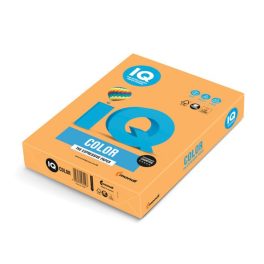   Másolópapír, színes, A4, 80g. IQ 500ív/csomag, neon narancs