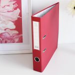 Iratrendező A4, 5cm,lapraszerelt, Bluering® Smart bordó