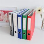 Iratrendező A4, 5cm, Bluering® szürke