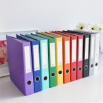 Iratrendező A4, 5cm,lapraszerelt, Bluering® Smart szürke