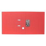 Iratrendező A4, 5cm, két oldalt PP borítás,lapraszerelt, Bluering® Premium piros
