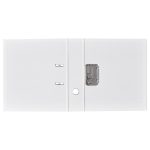 Iratrendező A4, 7,5cm, két oldalt PP borítás,lapraszerelt, Bluering® Premium fehér