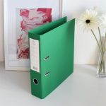 Iratrendező A4, 7,5cm, két oldalt PP borítás, Bluering® Premium zöld