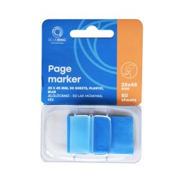   Jelölőcímke 25x45mm, 50lap, műanyag Bluering® világoskék