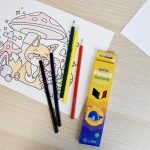 Színes ceruza készlet, hatszögletű Bluering® 6 klf. szín, Bálnás