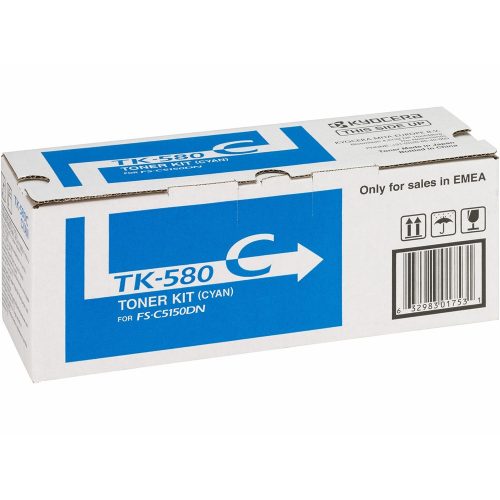 Kyocera TK580 toner cyan ORIGINAL